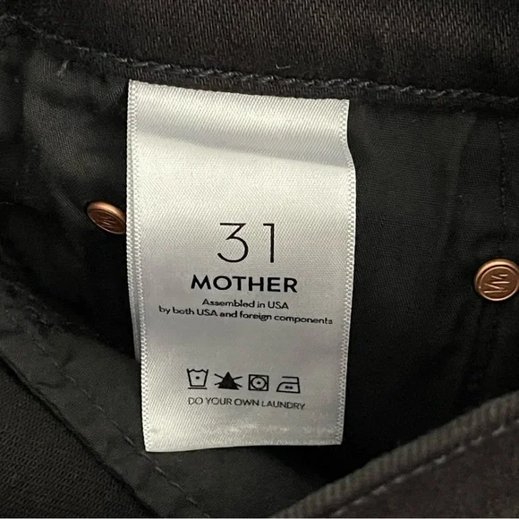 MOTHER Lil Twister Sneak Jeans Size 31 NWT - Picture 5 of 6